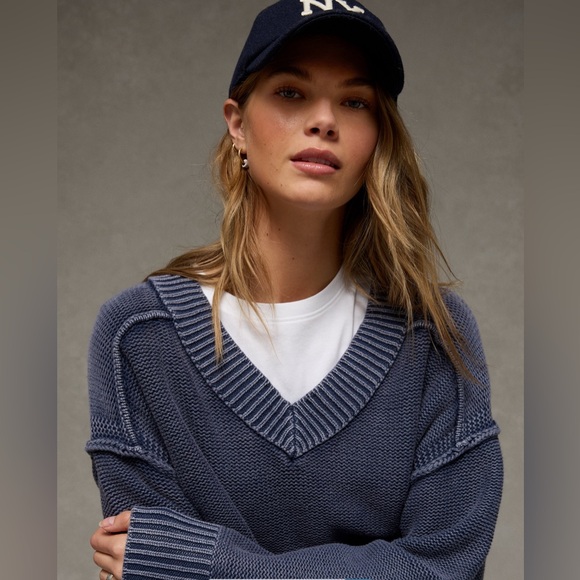 Long Weekend VNeck Sweater - Picture 2 of 3